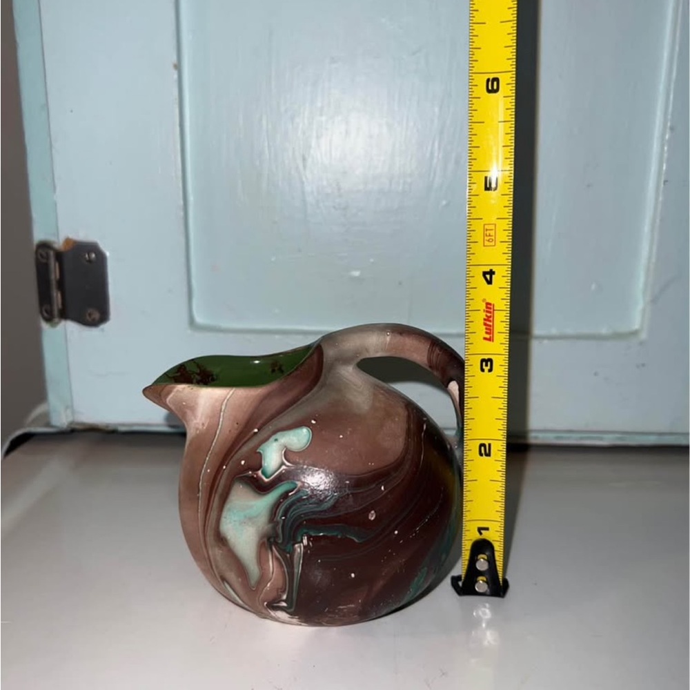 Rare Vintage Garden Of Gods pottery pitcher/creamer